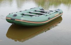Čln Kolibri KM-450DSL šedý hliníková podlaha