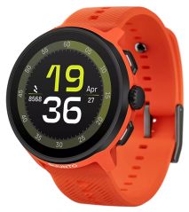 Suunto Run Coral Orange Silicone Strap