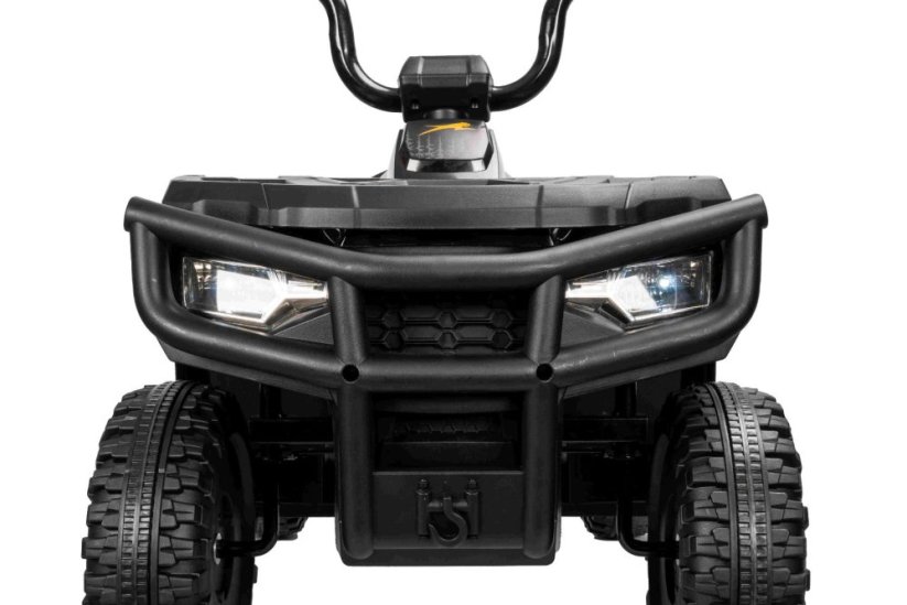 Elektrická čtyřkolka Beneo Arctic Cat 12V se zadním pohonem, černá, LED světla, lithiová baterie, 2 x 25W motor, originální licence