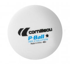 Míčky Cornilleau P-ball* 40+ Evolution ABS, x72 bílé