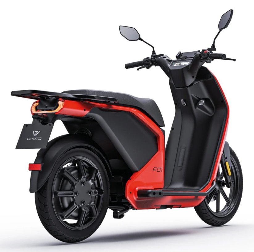 Motocykel Super Soco F01 červený