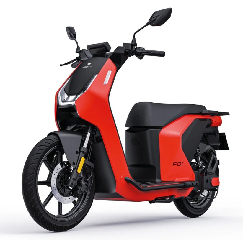 Motocykel Super Soco F01 červený