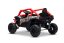 Elektrické autíčko Kawasaki TERYX KRX 1000 12V, červené, jednomiestne, odpružená zadná náprava, 2,4 Ghz diaľkové ovládanie, Lítiová batéria, 2 x 25W Motory, MP3 s USB/AUX,