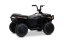 Elektrická čtyřkolka Beneo Arctic Cat 12V se zadním pohonem, černá, LED světla, lithiová baterie, 2 x 25W motor, originální licence