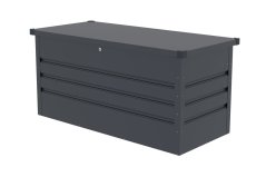 Záhradný box G21 Denver 280 L, antracitový plechový