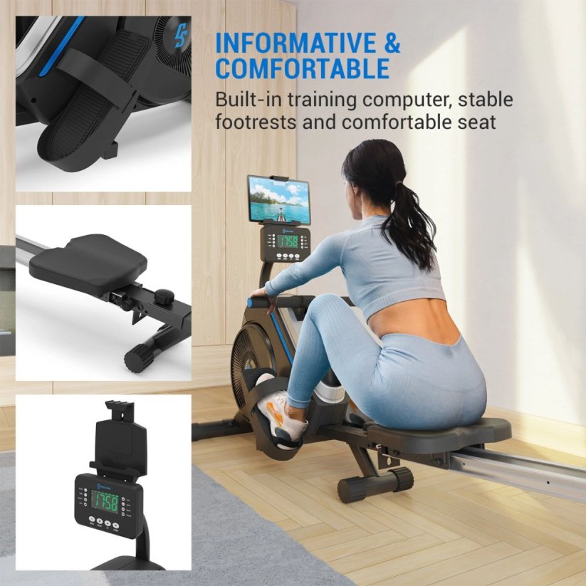 Capital Sports Helios, magnetický veslovací trenažér