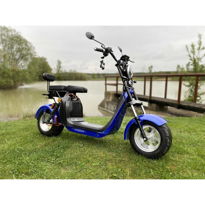 Elektrická koloběžka Lera Scooters C2 2000W modrá