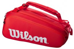 Wilson Super Tour 9 Pack Pro Staff red