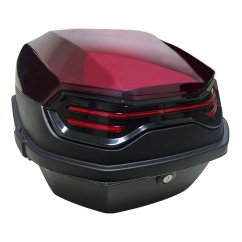 Zadní kufr k elektrickému skútru RACCEWAY® RC45, vínový