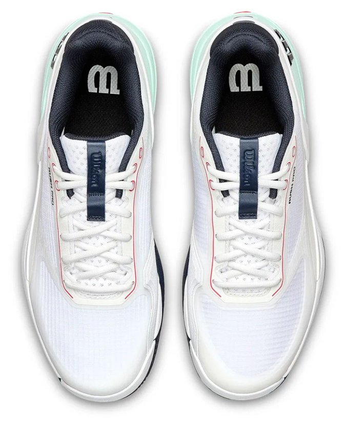 Wilson Rush Pro 5 white / bay / fiery coral