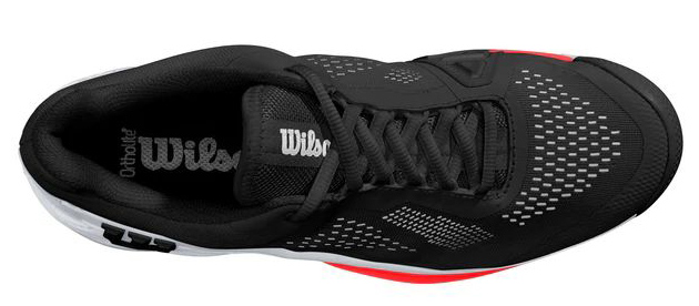 Pánska obuv Wilson Rush Pro 4.0 black / white / poppy red
