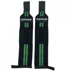 Bandáže zápästia Tunturi Wrist Wraps zelené - pár