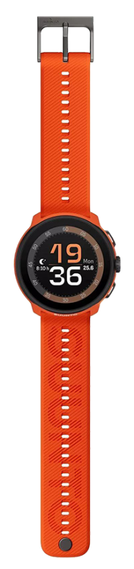 Suunto Run Coral Orange Silicone Strap